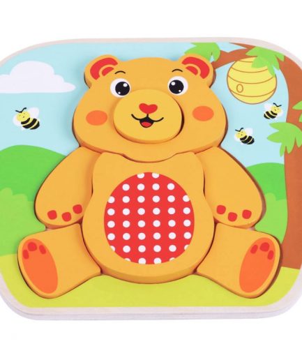 Jumini Bear Raised Puzzle