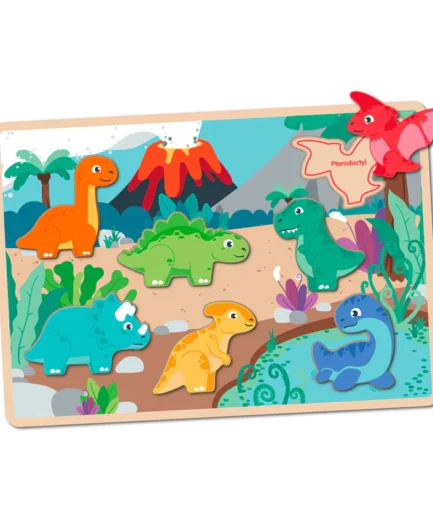 Jumini Chunky Dinosaur Puzzle