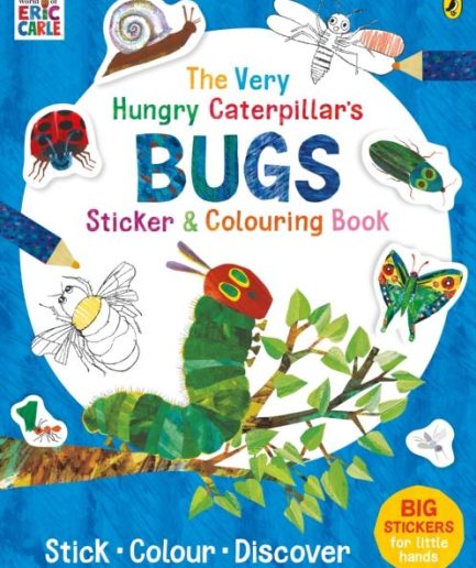 Very Hungry Caterpillar Bugs Sticker And Colouring Book (PB)