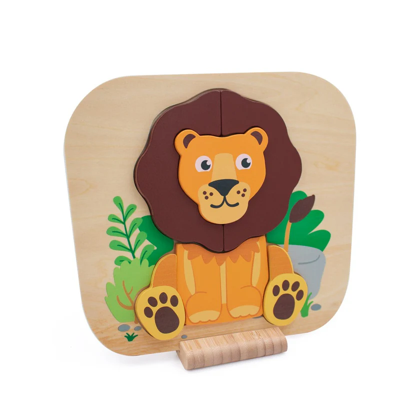 lion raised