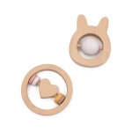 Jumini Bunny Rattle 2 Designs Heart/Bunny