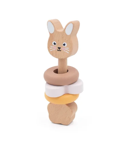 Jumini Bunny Ring Rattle