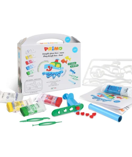 Primo Modelling Dough Set & Boat (5 x100g modelling dough)