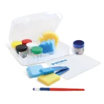 Primo Poster Paint Set (6 paints, sponges, brush, mat)