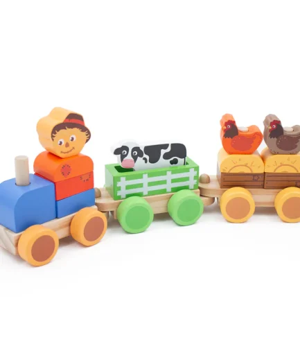 Jumini Stacking Scarecrow Train