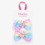 Hatley Glitter Bunnies Hair Clips