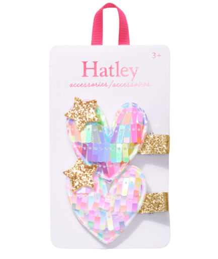 Hatley Colourful Hearts Hair Clips