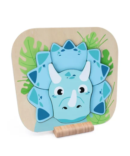 Jumini Raised Puzzle Triceratops
