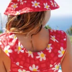 Frugi Harbour Adjustable Swim Hat Daisy Chain