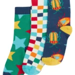 Frugi Rock My Socks 3 Pack Beetles