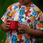 Little Green Radicals Flora & Fauna Henley Top
