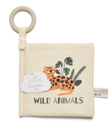 Jumini Baby Cloth Book Safari