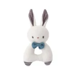Jumini Friends Blue Rabbit Rattle (Organic Cotton)