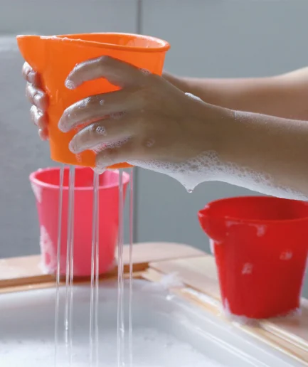 Scrunch Mini Bath Buckets (3 Set-Silicone)