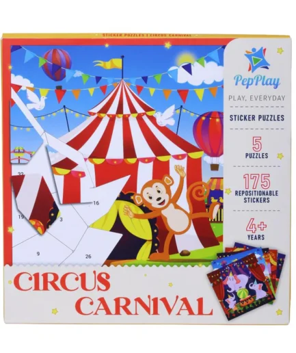 Educational Sticker Puzzle-Circus Carnival