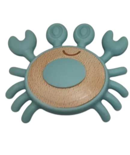 Jumini Baby Crab Teether Ocean Blue