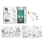 Doodle Placemats Travel Set-Magical Land