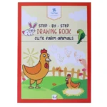Step-By-Step Drawing Book-Cute Farm Animals