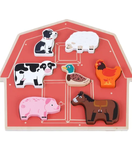 Jumini Farm Chunky Barn Puzzle