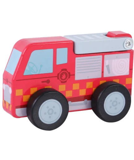 Jumini Push Along Fire Engine (Boxed)