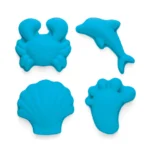 Scrunch Sand Moulds Footprint Set (4 pack-silicone)