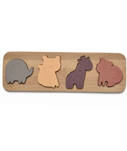Jumini Baby Silicone Safari Puzzle