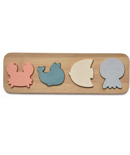 Jumini Baby Silicone Sea Life Puzzle