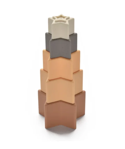 Jumini Baby Stacking Stars (Silicone)