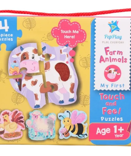 Touch & Feel Puzzles - Farm Animals