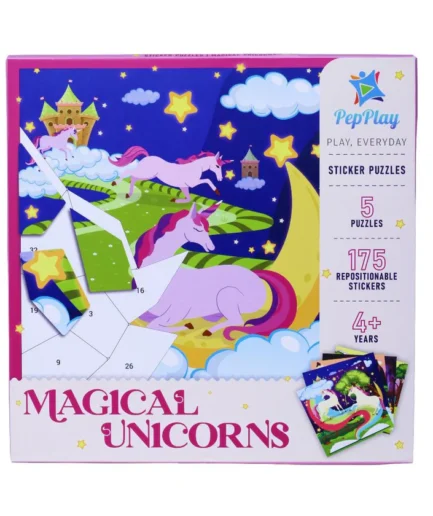 Educational Sticker Puzzle-Magical Unicorn
