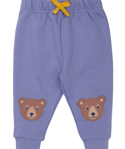 Frugi Character Joggers Grape/Bear