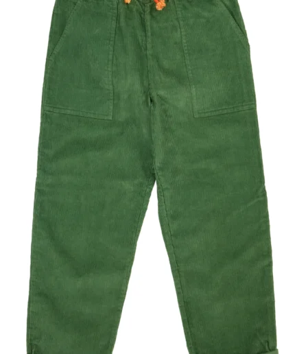 Frugi Fox Cord Trousers Holly Green