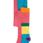 Frugi Norah 2pk Tights Hotchpotch/Rose