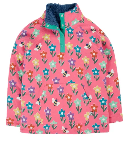 Frugi Snuggle Fleece Tulip Fun Flowers