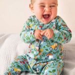 Frugi Lovely Babygrow On The Farm