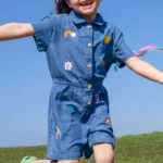 Frugi Imogen Jumpsuit Denim/Happy