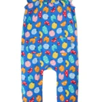 Frugi Peony Playsuit Ladybird Lovliness