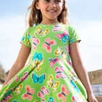 Frugi Spring Skater Lime Flutterby