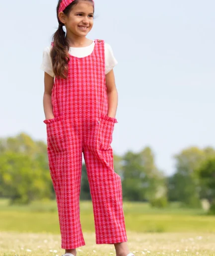 Kite Gingham Dungarees