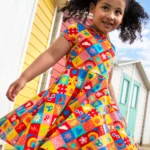 Frugi Spring Skater Dress Favourite Things