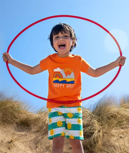 Frugi Sunny Printed Shorts