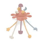 Jumini Baby Pulling Toy Coral (Food grade silicone)